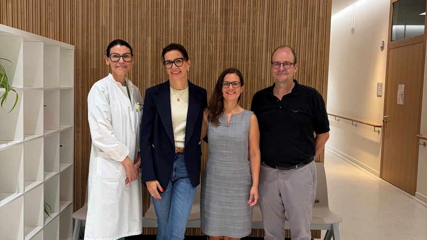 v.L.: Prof. Dr. Marion Kiechle, Nadja Birkenbach-von Kuzenko, Franziska Berlein, Prof. Dr. Achim Berthele